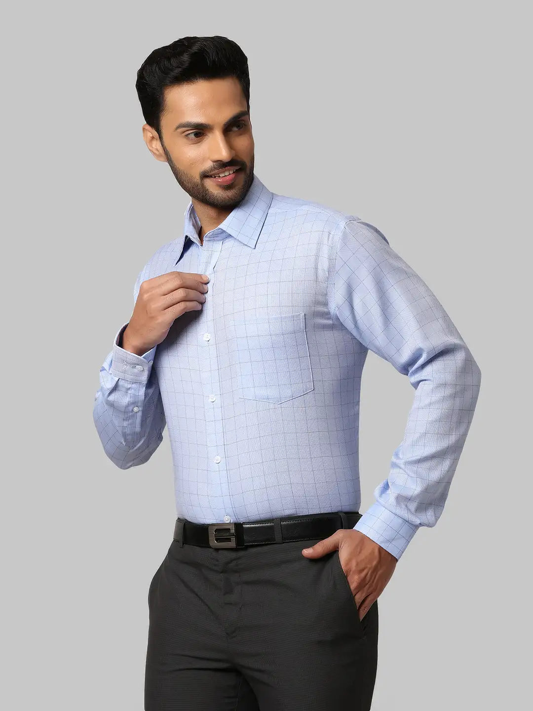 Men Tailored Fit Olive Polo