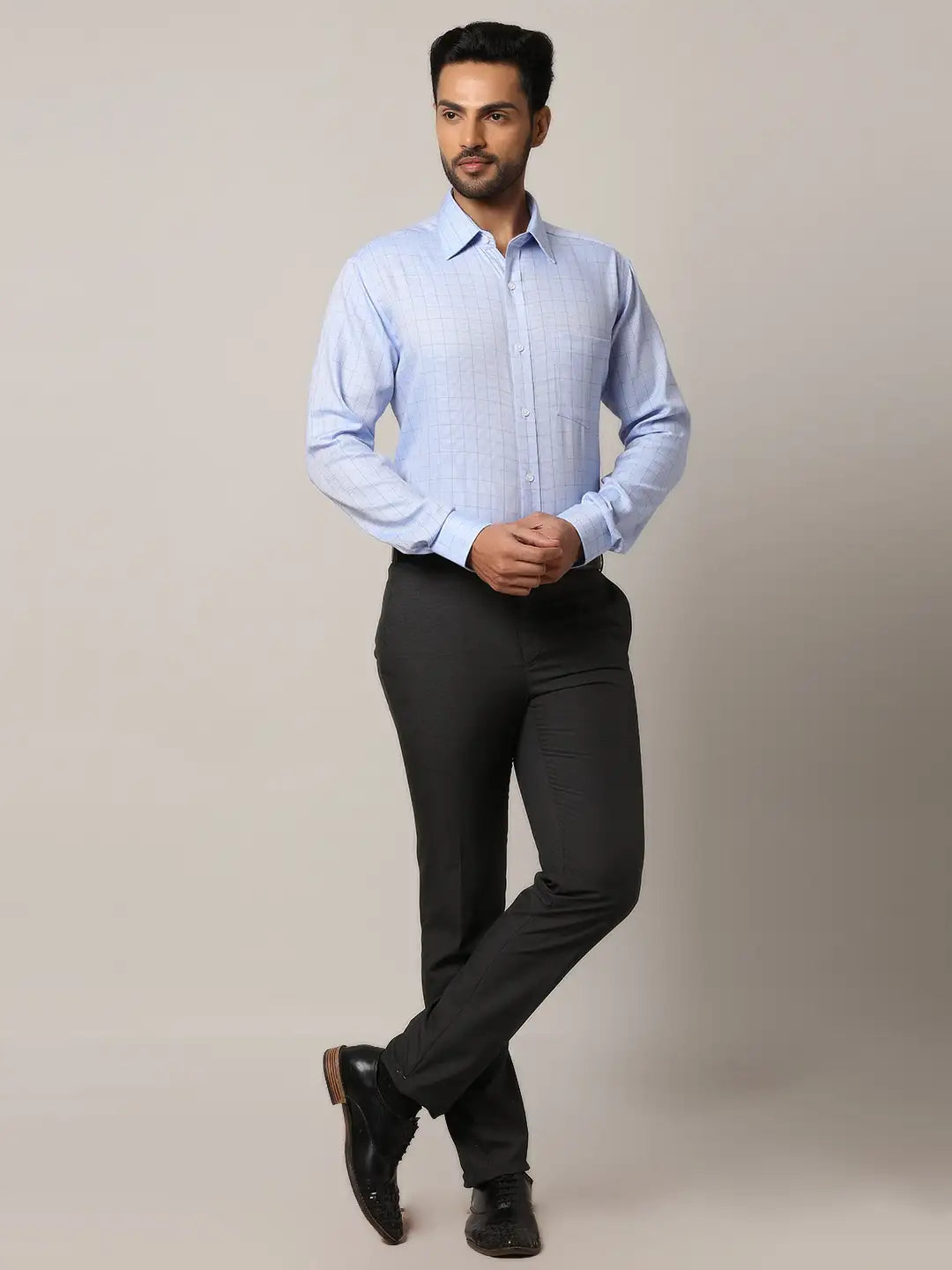 Men Tailored Fit Olive Polo