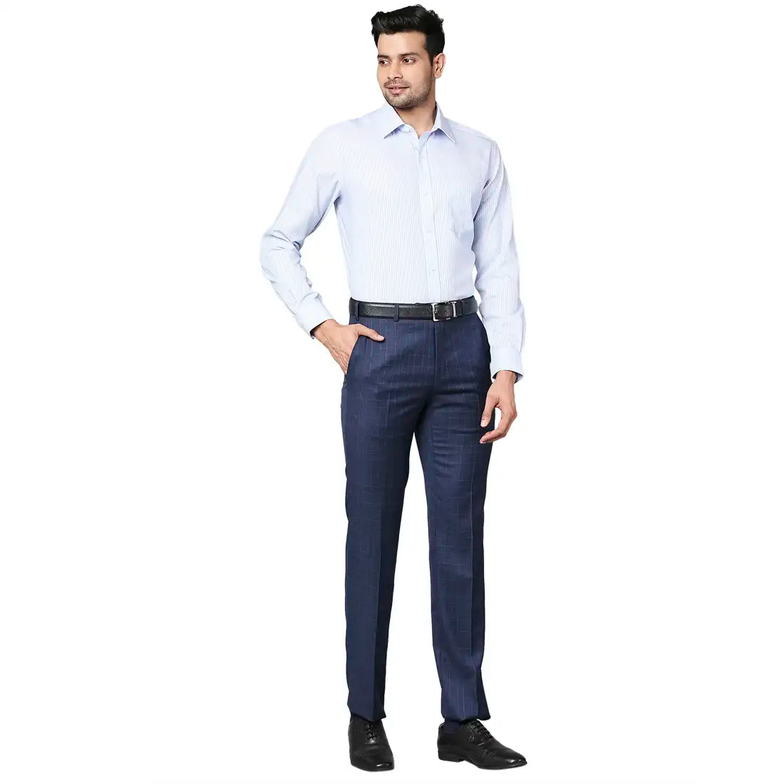 Men Regular fit Medium Violet Shirt