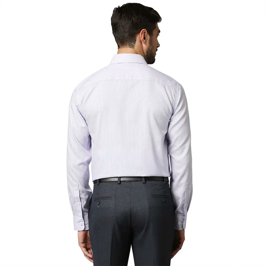 Men Regular fit Medium Blue Shirt