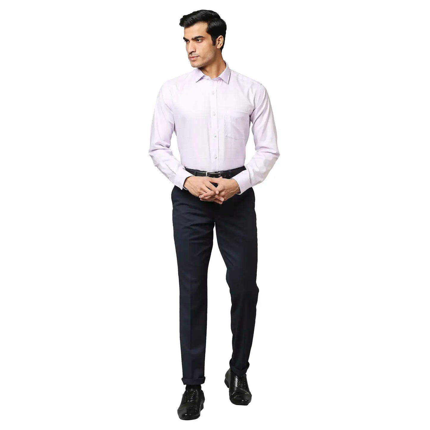 Men Regular fit White Shirt