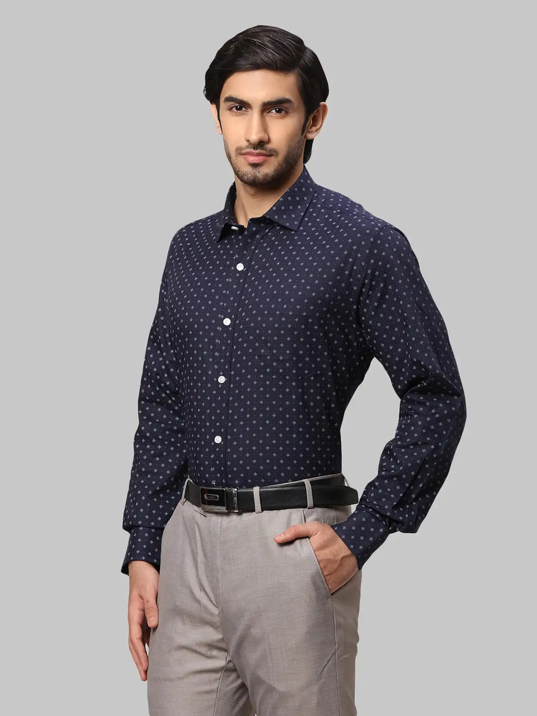 Men Regular Fit White Shirt