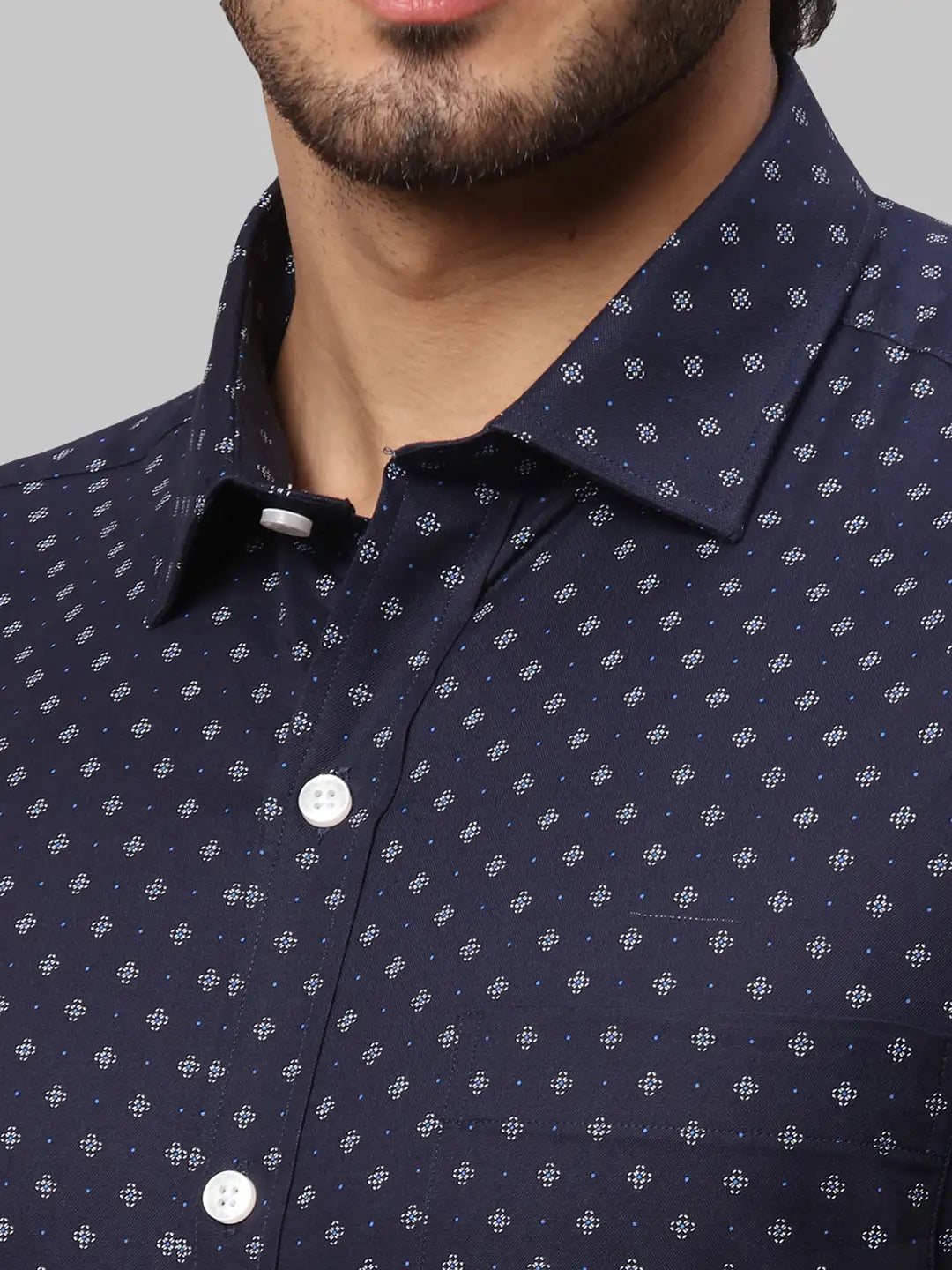 Men Regular Fit White Shirt