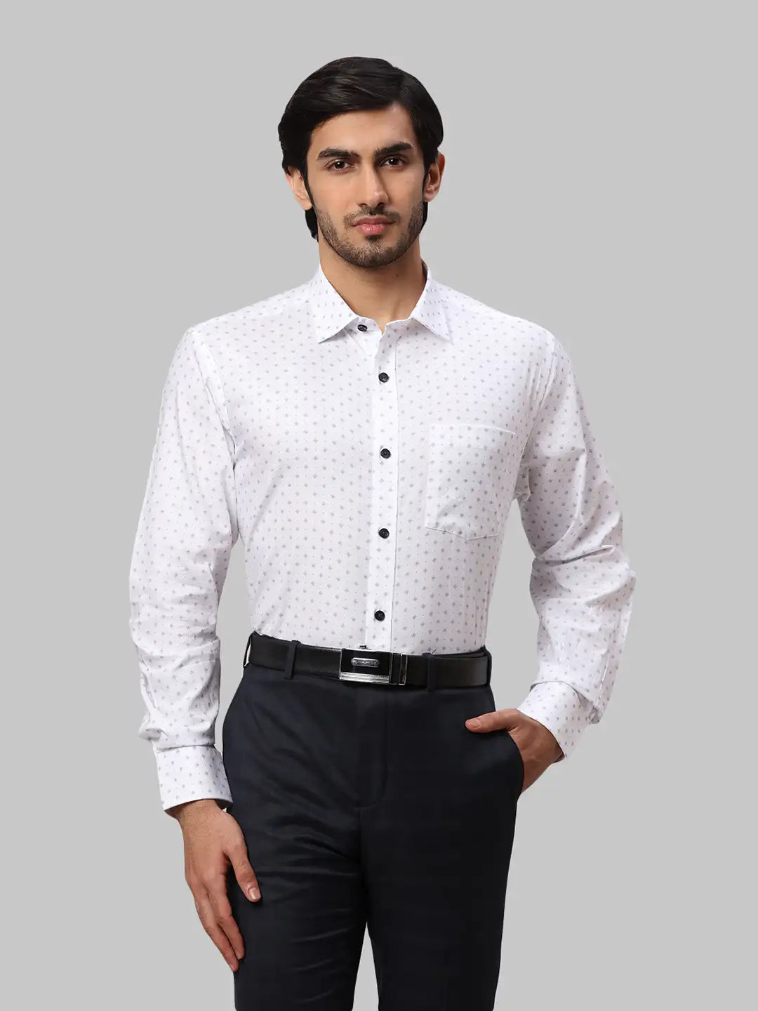 Men Regular Fit Fawn Shirt