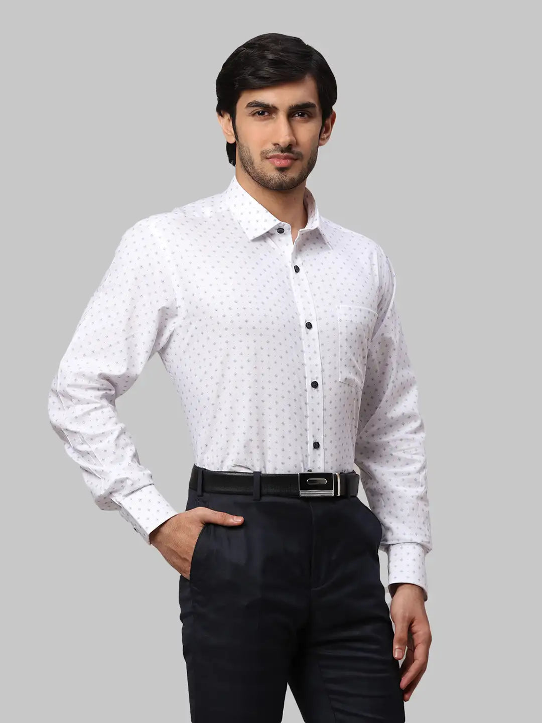 Men Regular Fit Fawn Shirt
