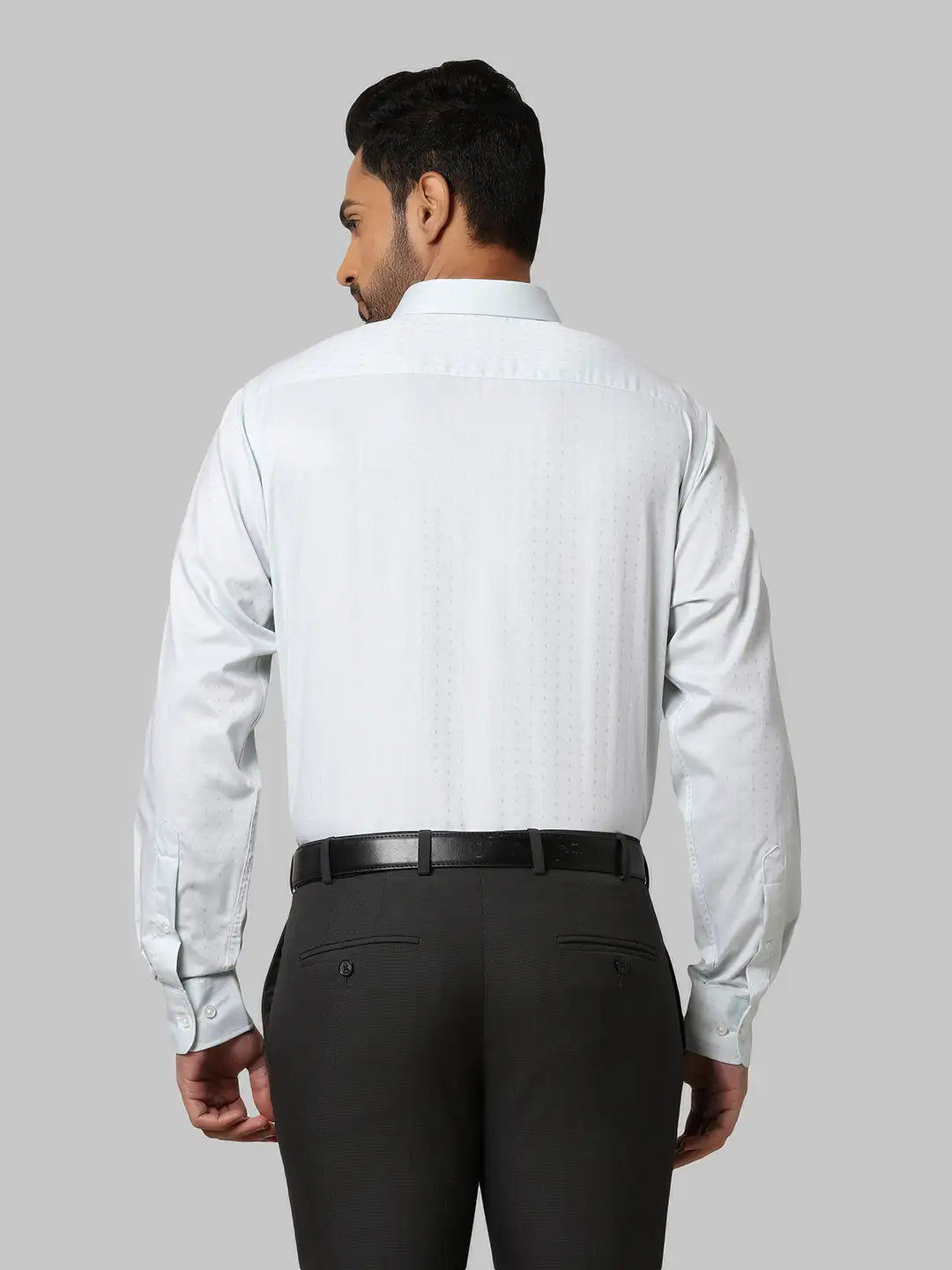 Men Slim Fit White Shirt
