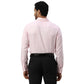 Men Blue Regular Fit Structure Cotton Full Sleeve Shirts