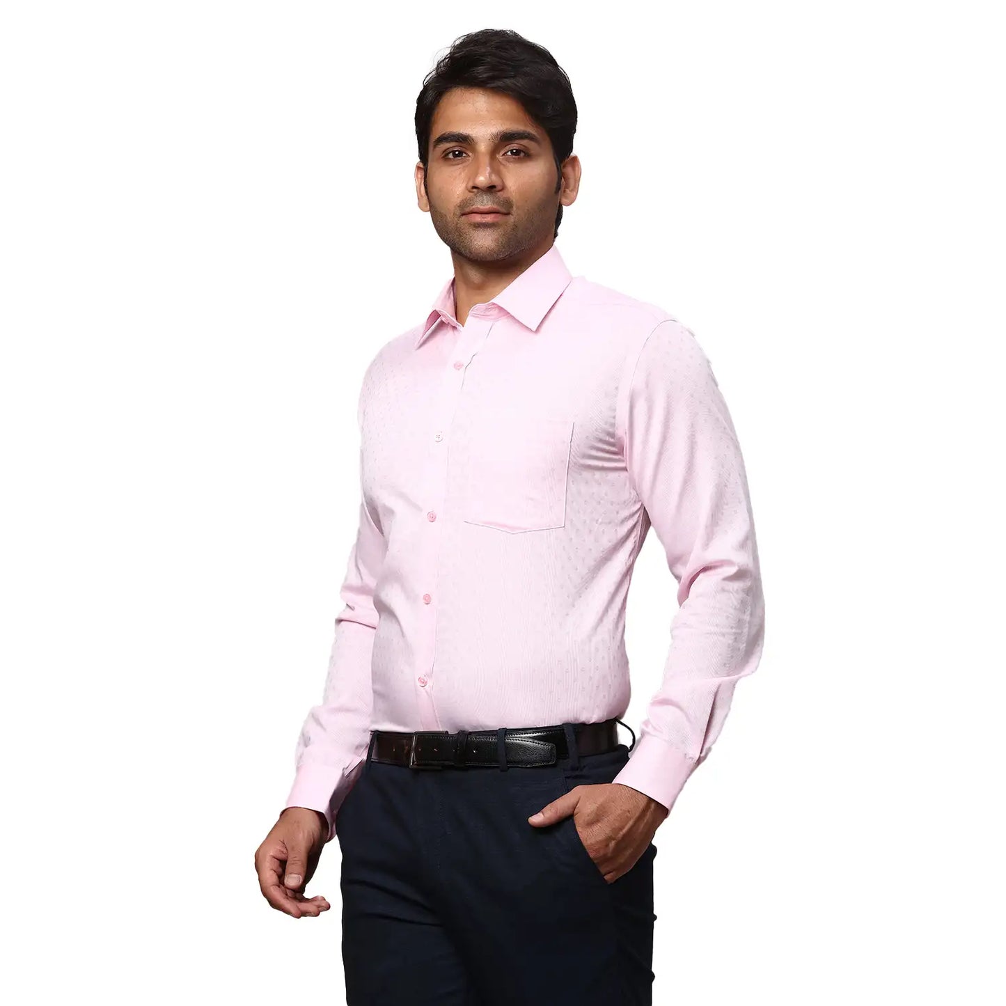 Men Regular Fit Blue Shirt