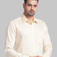 Men Regular Fit Fawn Shirt