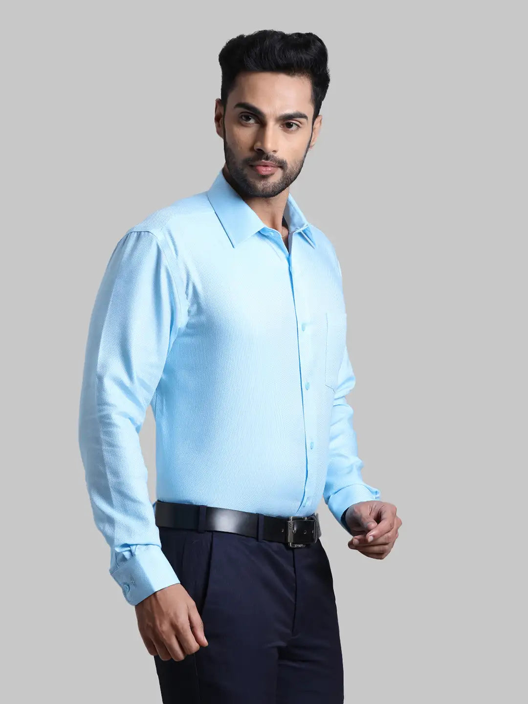 Men Regular Fit  Green Shirt