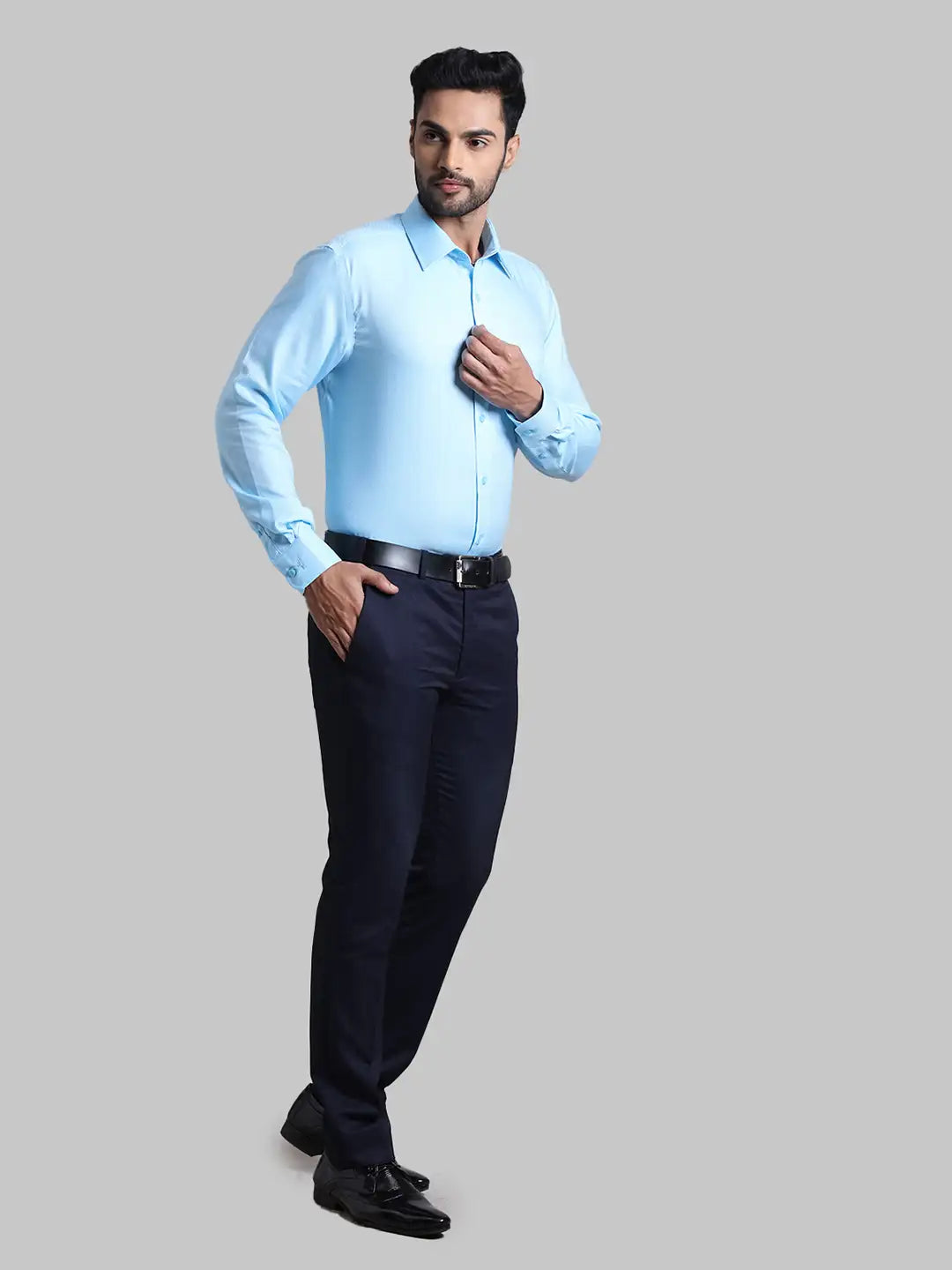 Men Regular Fit  Green Shirt
