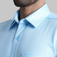 Men Regular Fit  Green Shirt