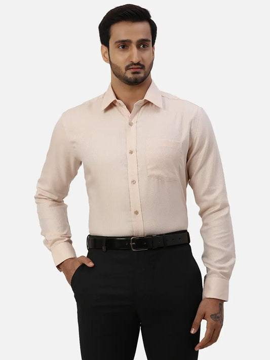 Men Regular Fit Green Shirt