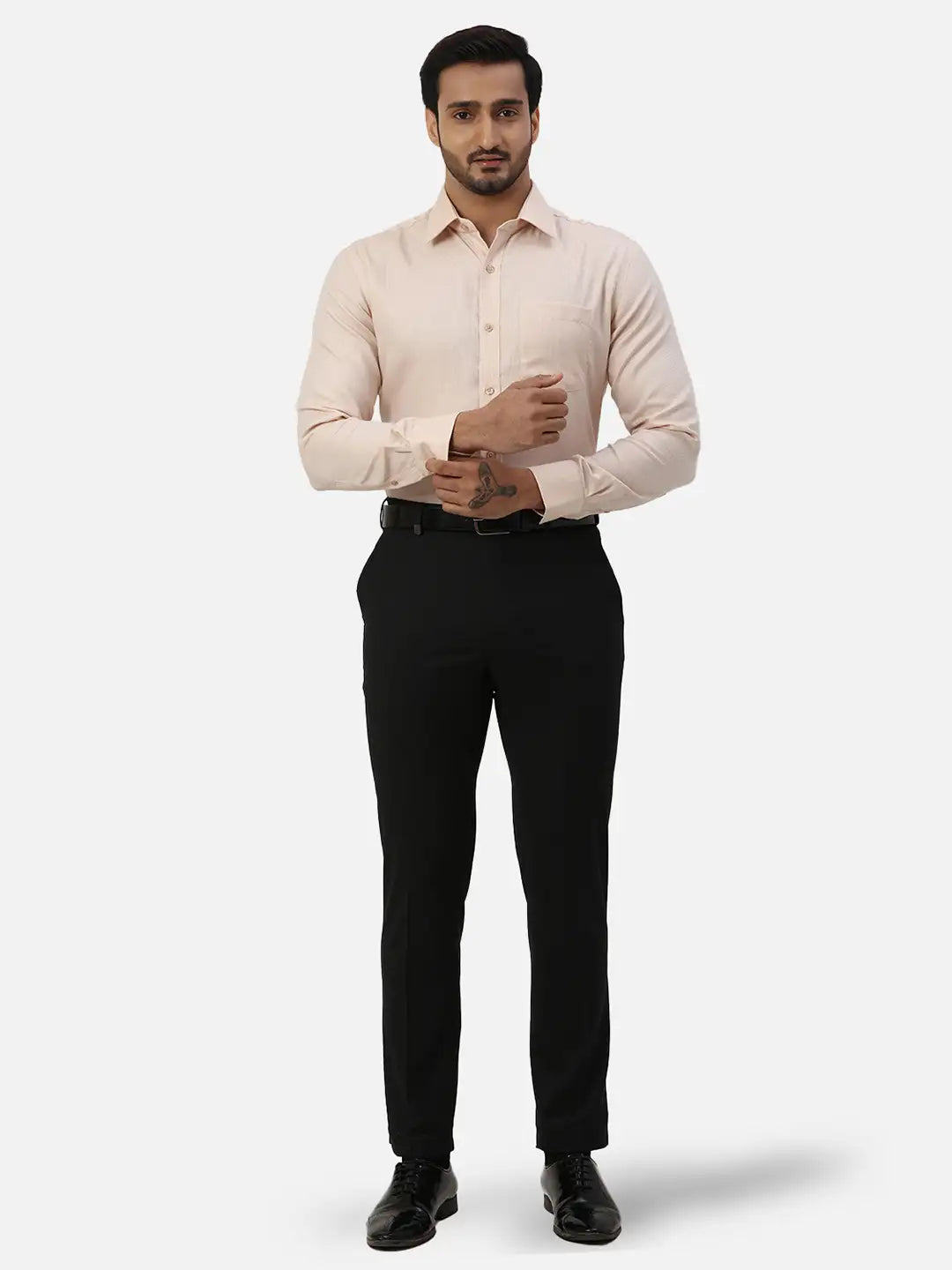 Men Regular Fit Green Shirt