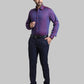 Men Regular Fit  Blue Shirt