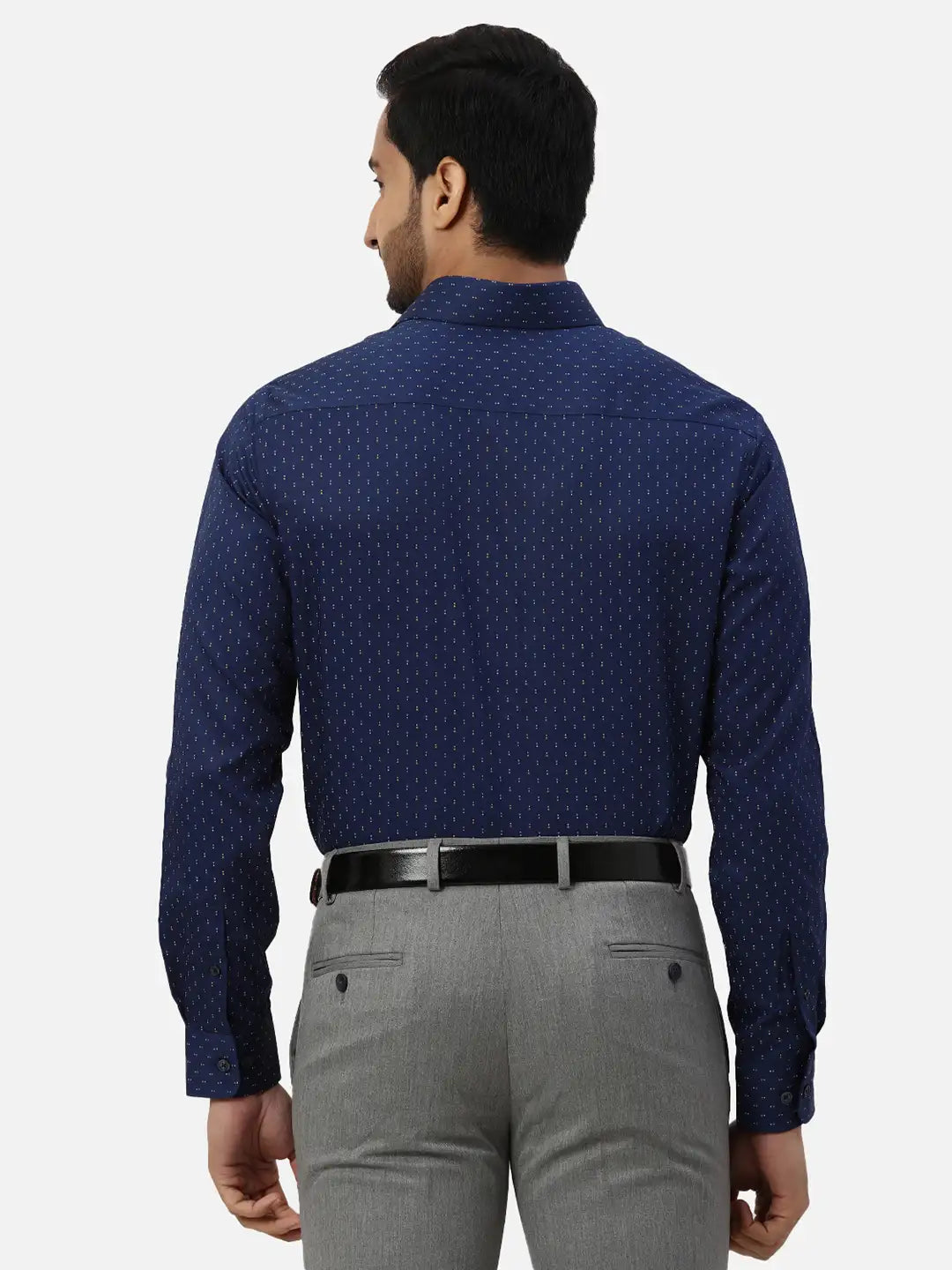 Men Regular Fit Black Shirt