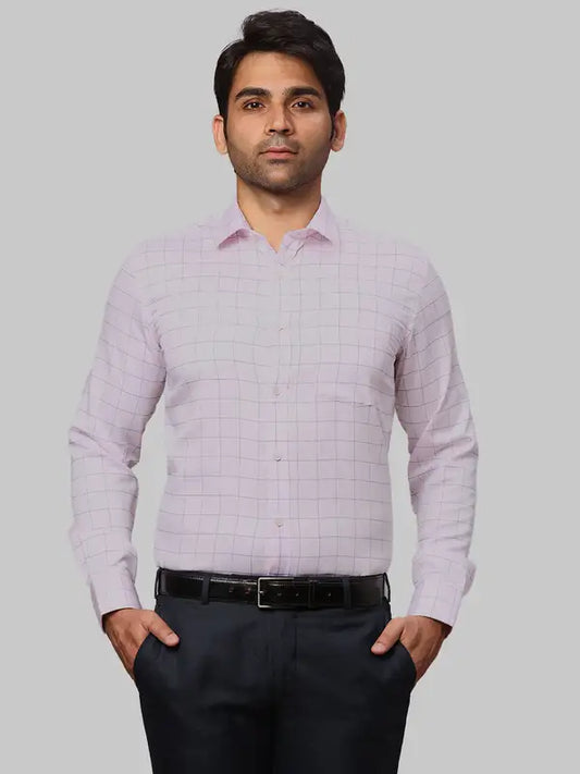 Men Regular Fit Fawn Shirt