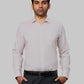 Men Regular Fit Violet Shirt
