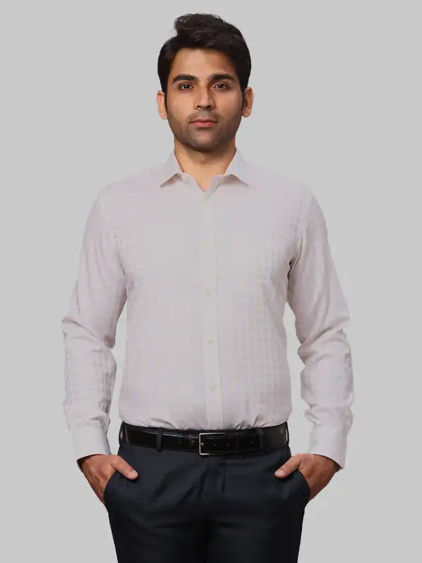 Men Regular Fit Violet Shirt