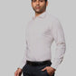 Men Regular Fit Violet Shirt