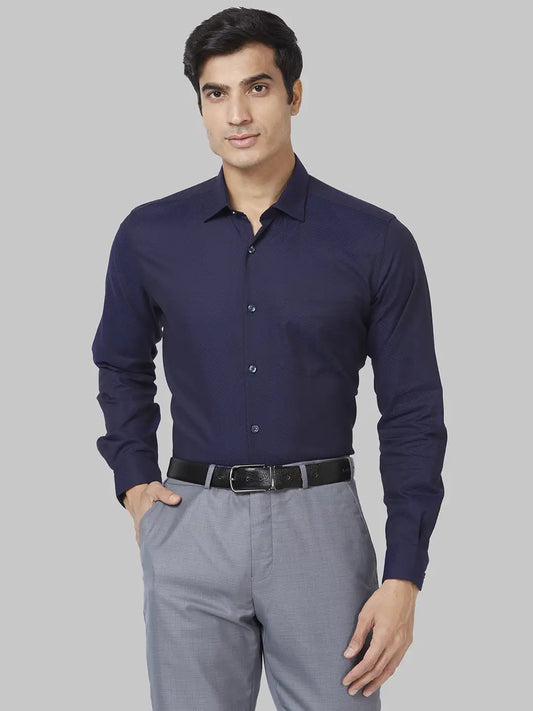 Men Regular Fit Grey Shirt