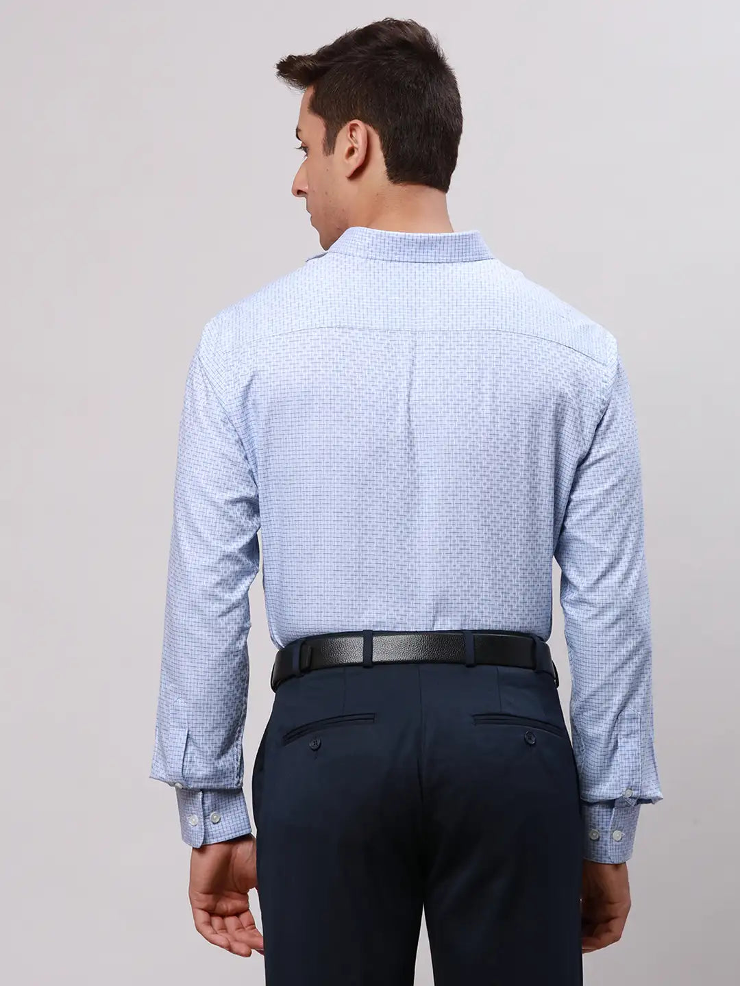 Men Red Regular Fit Print Cotton Full Sleeve Ainsley Collar Shirts