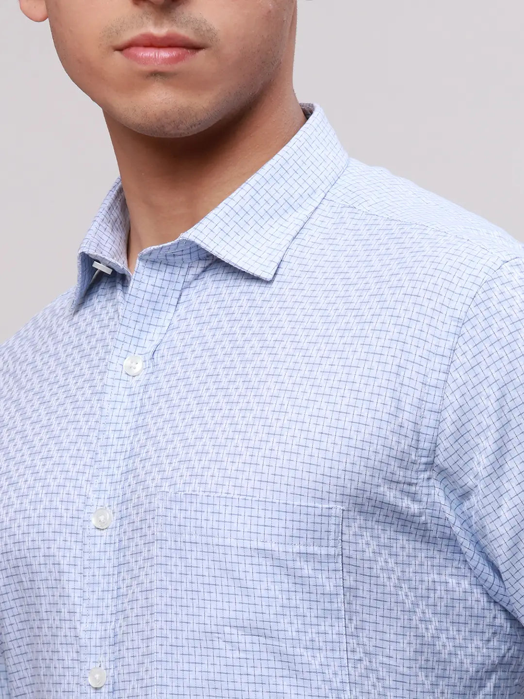 Men Red Regular Fit Print Cotton Full Sleeve Ainsley Collar Shirts