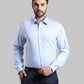 Men Regular Fit  Blue Shirt