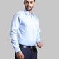 Men Regular Fit  Blue Shirt
