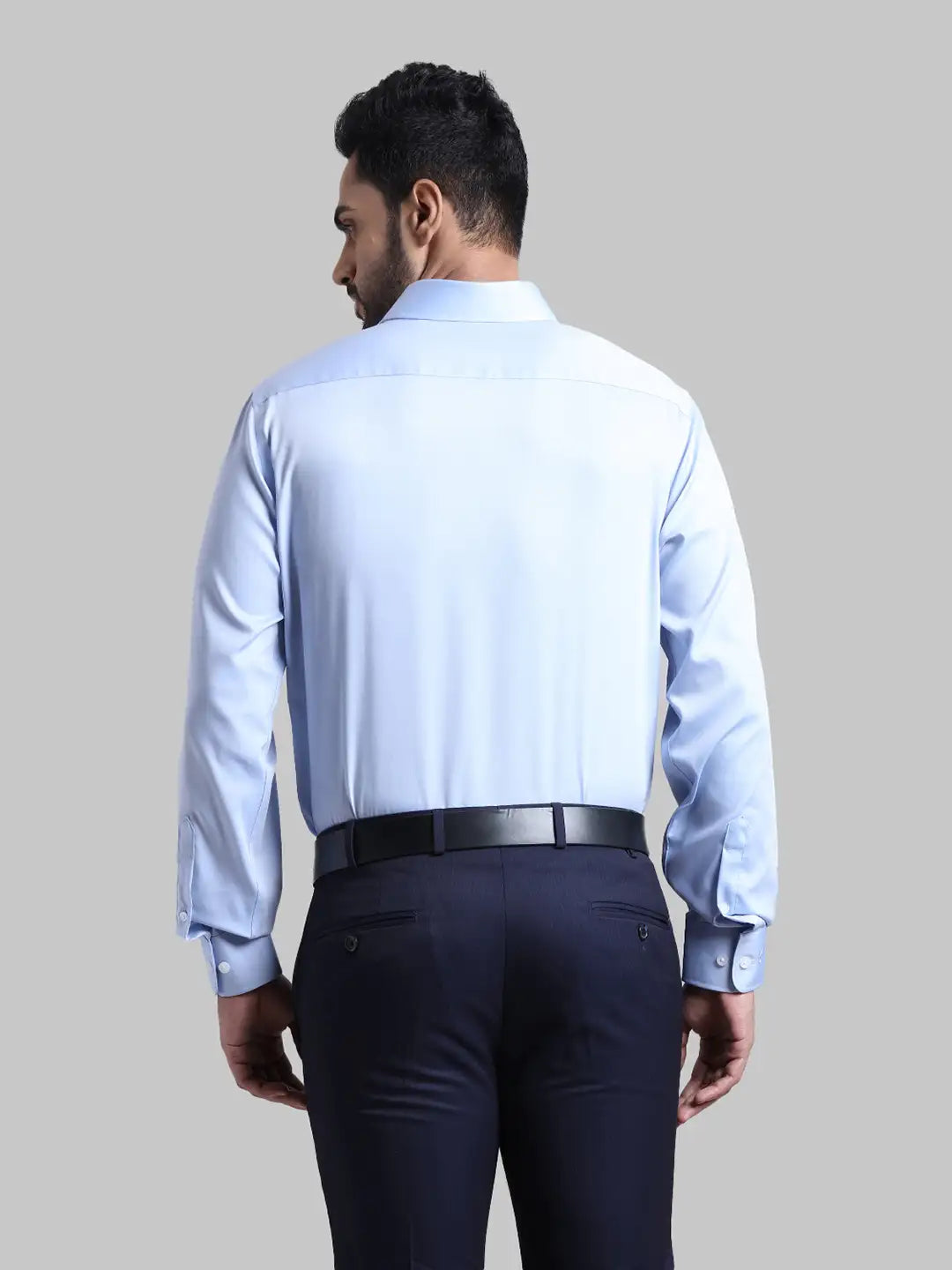 Men Regular Fit  Blue Shirt