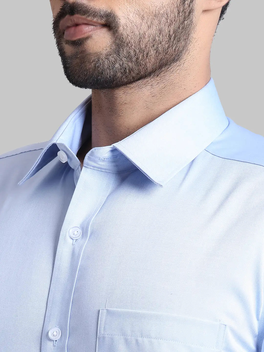 Men Regular Fit  Blue Shirt