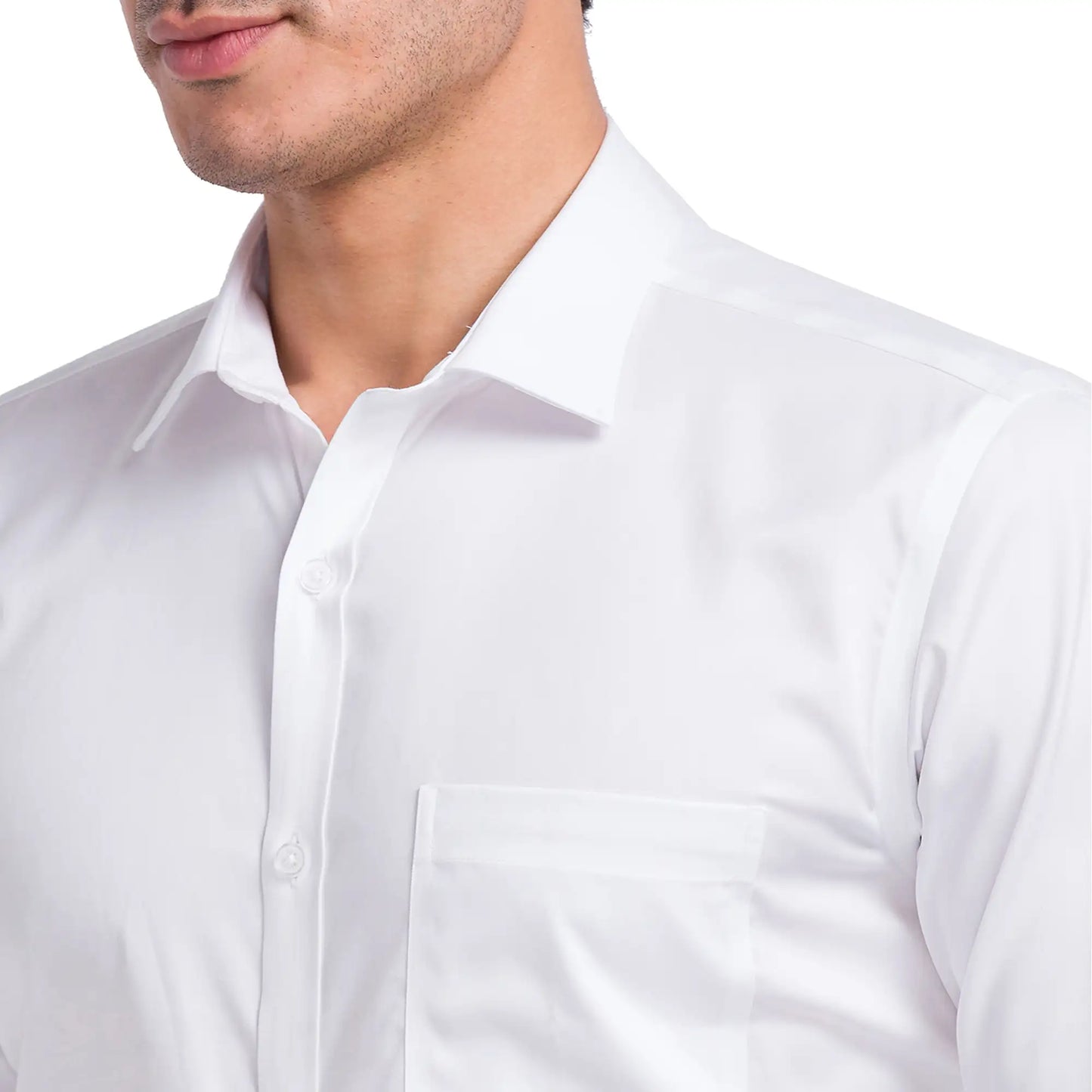 Men Regular Fit Light Orange Shirt
