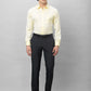 Park Avenue Men Yellow Checks Regular Fit Cotton Full Sleeve Ainsley Collar Shirt