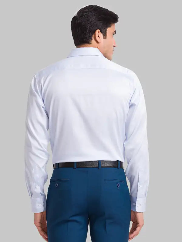 Men Regular Fit Blue Shirt