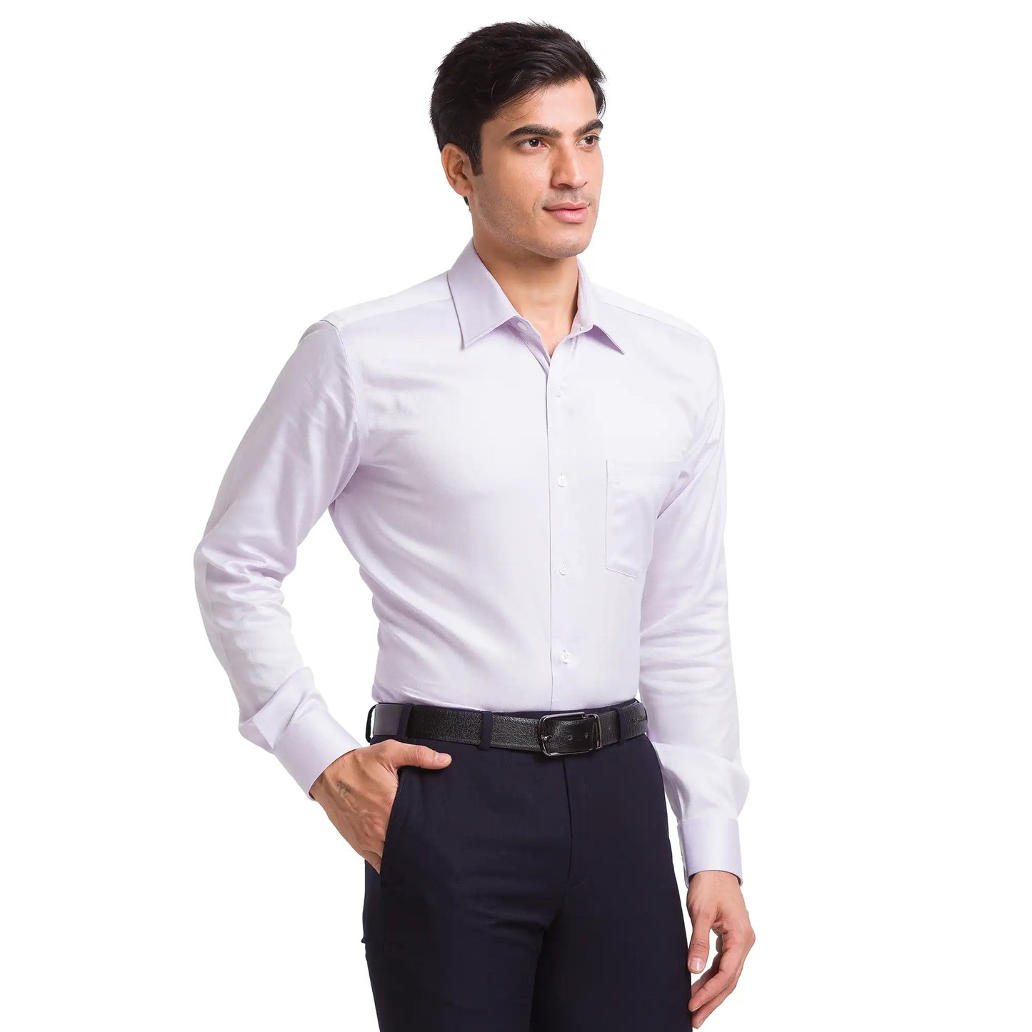 Men Regular Fit Light Green Shirt