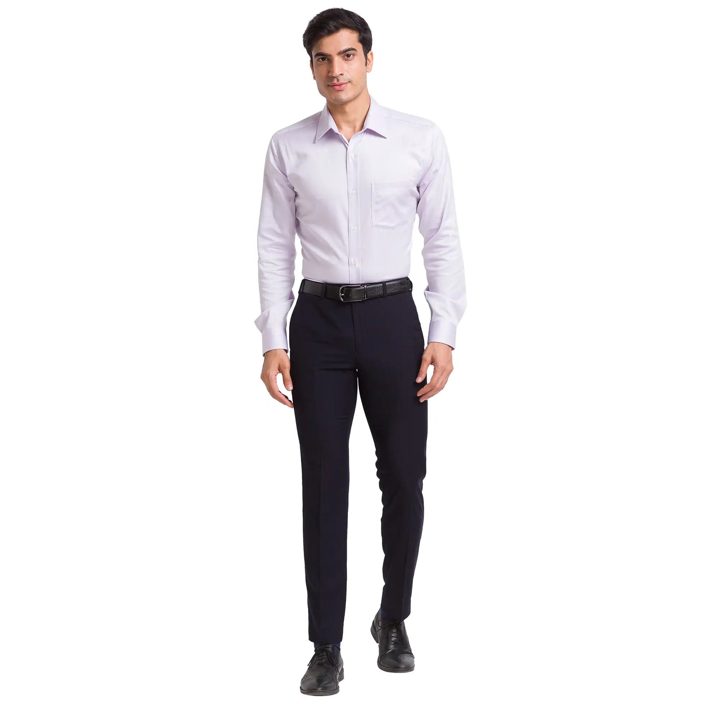 Men Regular Fit Light Green Shirt
