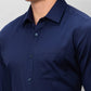 Park Avenue Men Green Solid Regular Fit Cotton Full Sleeve Ainsley Neck Shirt