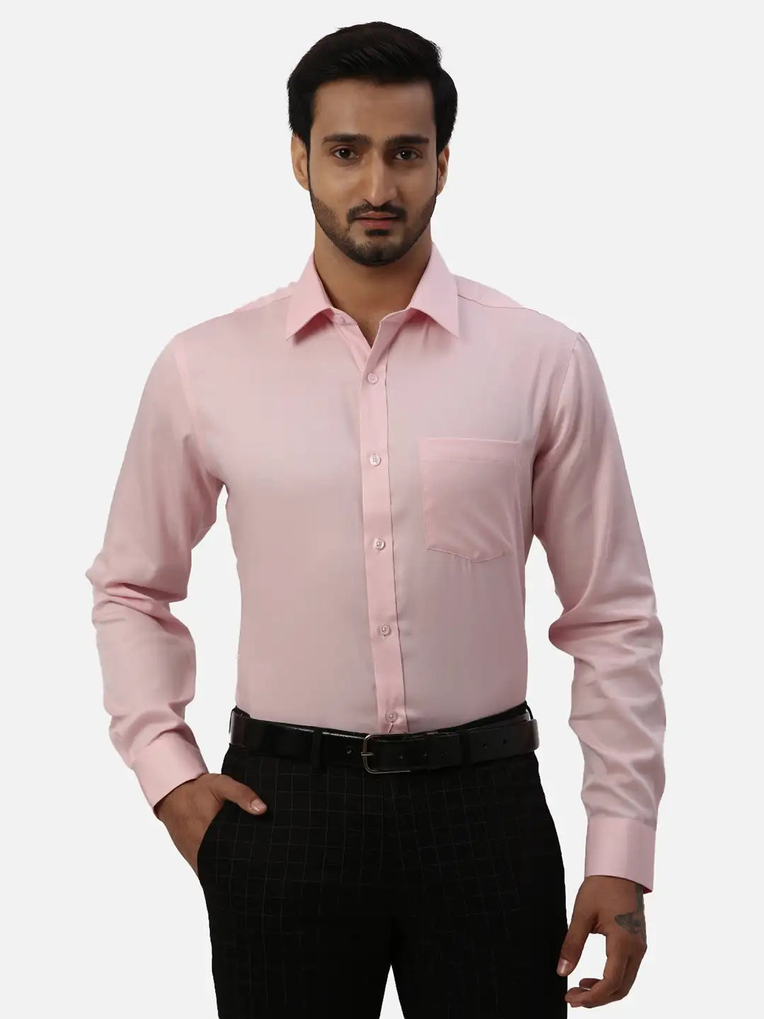 Men Regular Fit White Shirt