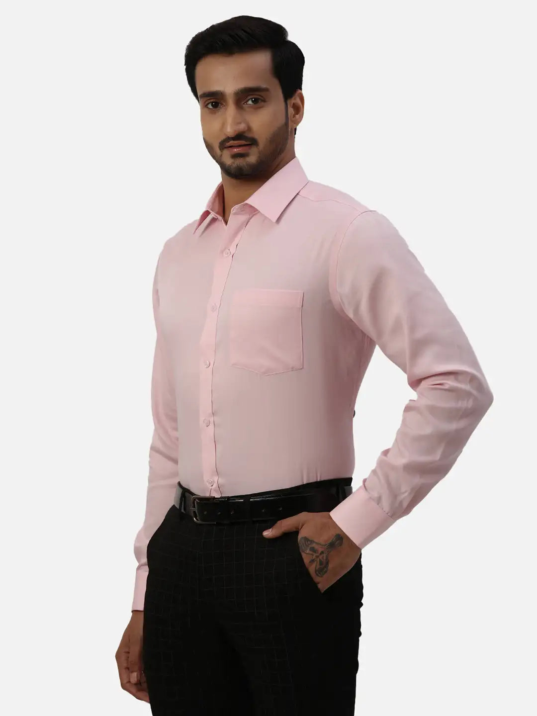 Men Regular Fit White Shirt