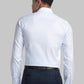 Park Avenue Men Red Structure Regular Fit Cotton Full Sleeve Shirts