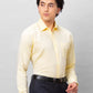 Park Avenue Men Blue Structure Regular Fit Cotton Full Sleeve Ainsley Neck Shirt