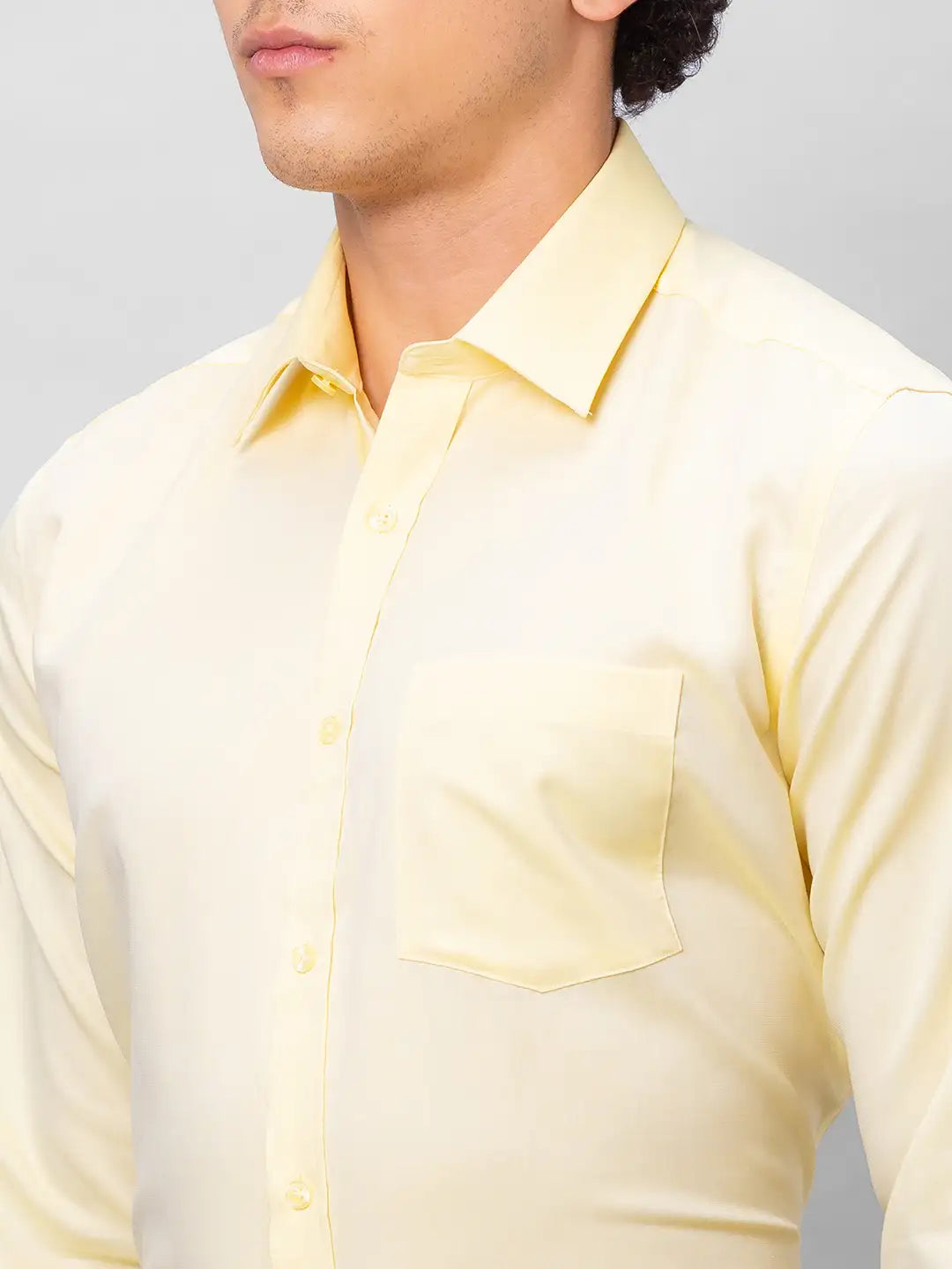 Park Avenue Men Blue Structure Regular Fit Cotton Full Sleeve Ainsley Neck Shirt