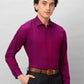 Park Avenue Men Blue Stripe Regular Fit Cotton Full Sleeve Ainsley Collar Shirt