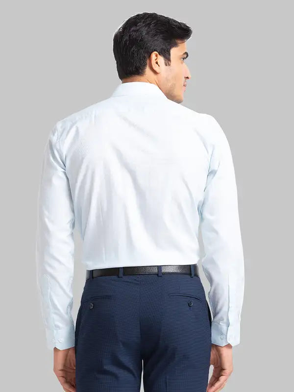 Men Regular Fit Blue Shirt