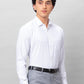 Park Avenue Men Fawn Solid Regular Fit Cotton Full Sleeve Ainsley Collar Shirt