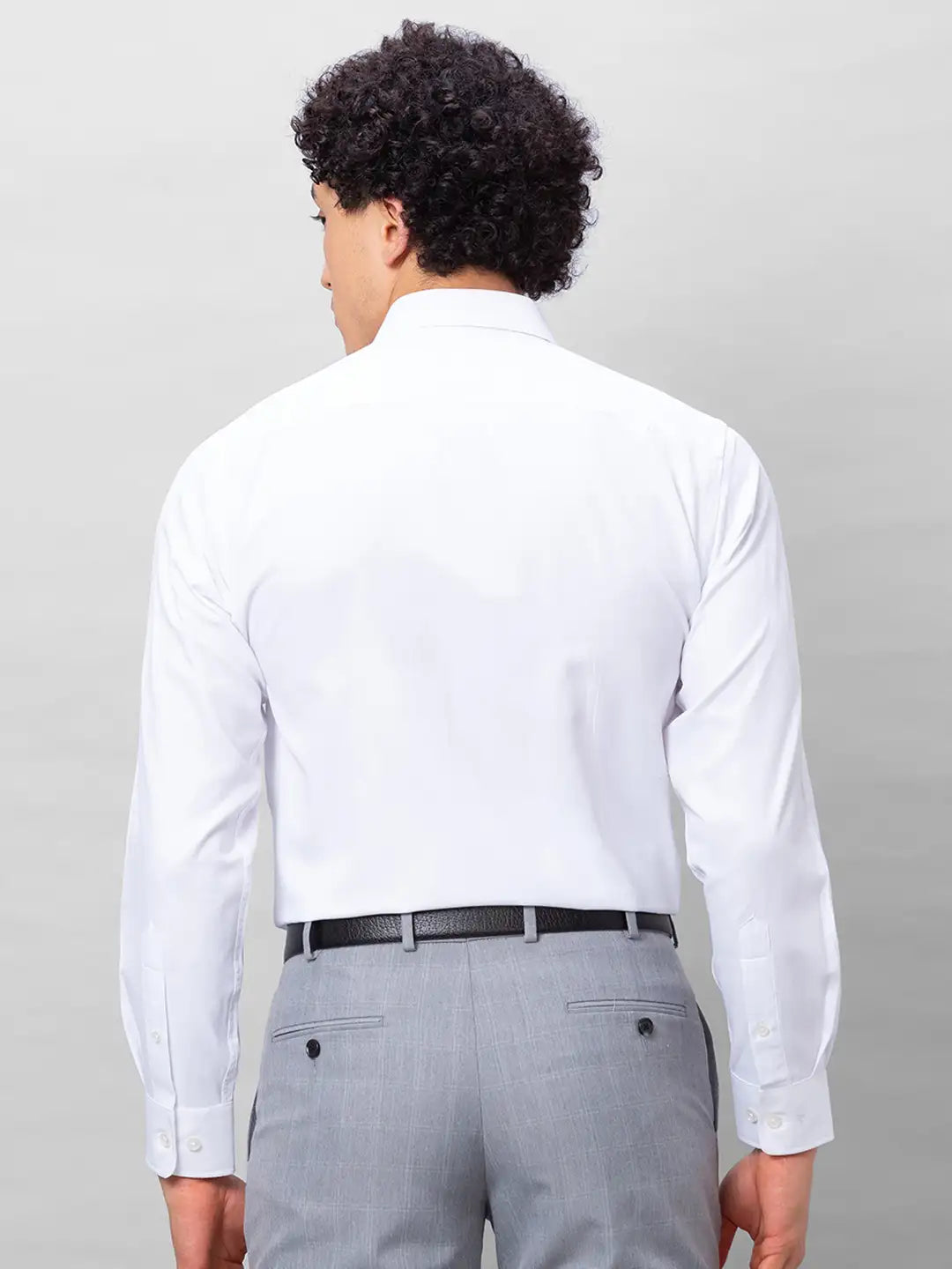 Park Avenue Men Fawn Solid Regular Fit Cotton Full Sleeve Ainsley Collar Shirt