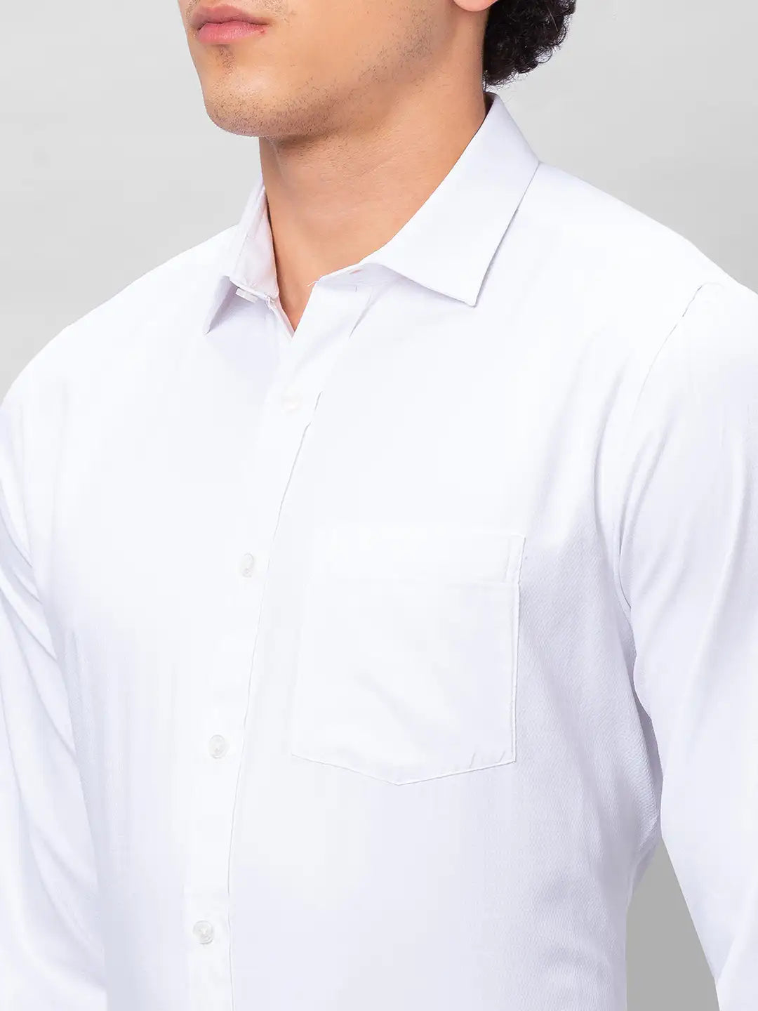 Park Avenue Men Fawn Solid Regular Fit Cotton Full Sleeve Ainsley Collar Shirt