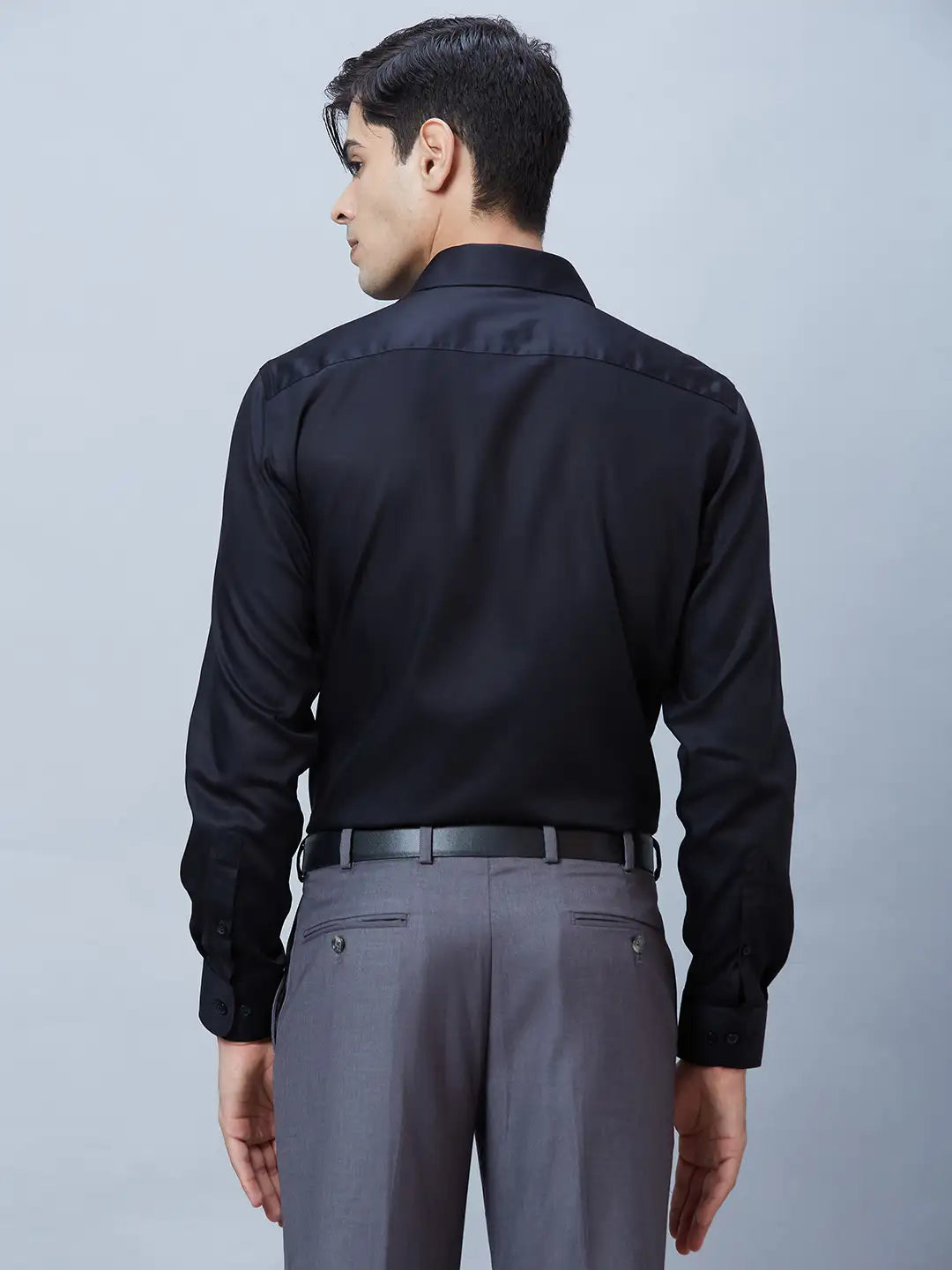 Men Red Regular Fit Structure Cotton Full Sleeve Shirts