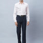 Men Violet Regular Fit Structure Cotton Full Sleeve Shirts