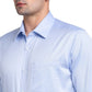 Park Avenue Men Yellow Structure Regular Fit Cotton Full Sleeve Ainsley Neck Shirt